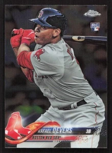 2018 Topps Chrome Rafael Devers RC Rookie #25 Card - Quantity! - Picture 1 of 2