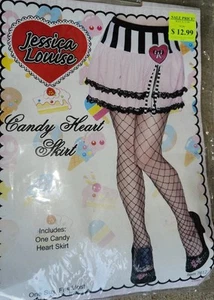 Candy Heart Skirt Jessica Louise Halloween Costume One Size Fits Most Cosplay - Picture 1 of 1
