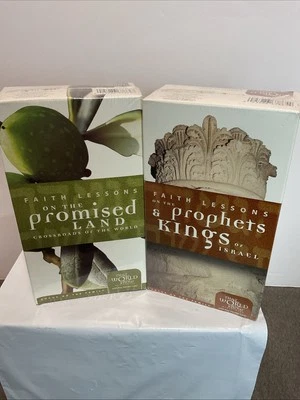 Faith Lessons On The Promised Land With Prophets & Kings of Israel VHS Sets - Image 1 of 4