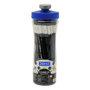 DOMS Karbon Pencil 50 Pcs Sipper, Ink black - Picture 1 of 3