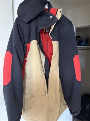 Burton Snowboard Jacket Mens S Dry Ride The White Collection Coat Ski Full Zip - Image 1 of 4