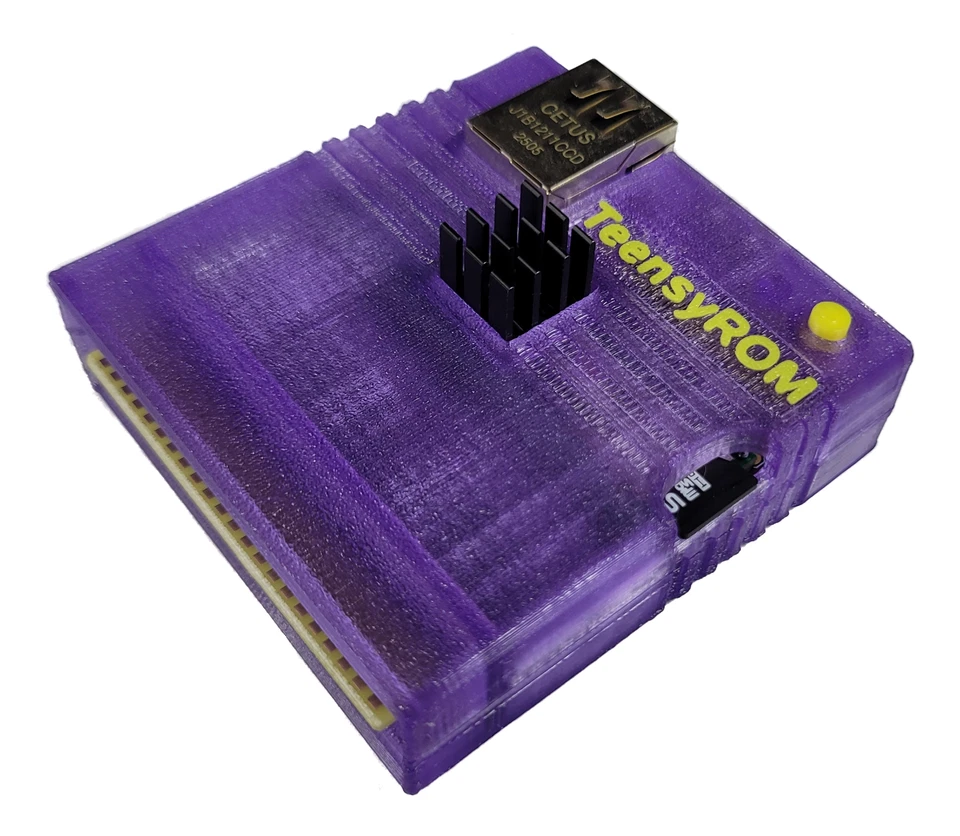 TeensyROM+Case+SD for Commodore 64/128: MIDI, Network, Instant-Load, Emulate - Image 1 of 4