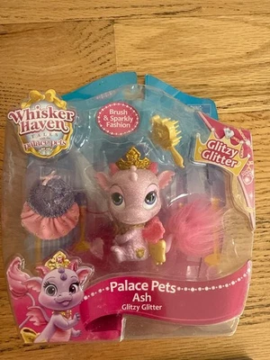 2017 Disney Whisker Haven Palace Pets Glitzy Glitter  Ash the Dragon - Image 1 of 2