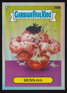 2024 Russ Pus Garbage Pail Kids Chrome 7 #253a REFRACTOR - Picture 1 of 2