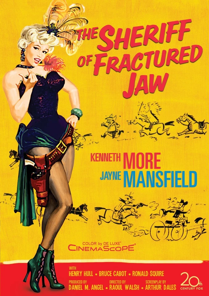 THE SHERIFF OF FRACTURED JAW (1958) Kenneth Mo - Public Domain Movie DVD NO CASE - Image 1 of 1