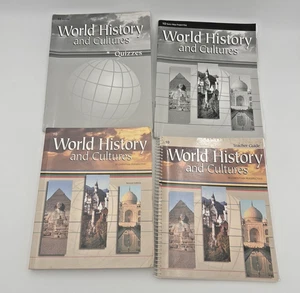 Abeka World History & Cultures 2nd Ed Student Teacher 10th Grade Map Quiz Key - Picture 1 of 2