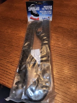 Protectores de patín de hockey duros RollerGard Supergard, negros, paquete de 2 Foto 1 de 2