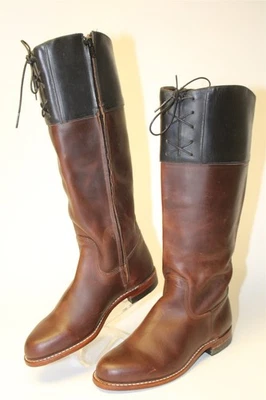 Wolverine 1000 Mile Samantha Pleet NUEVAS Mujeres 8.5 B Hechas en EE. UU. Botas de Montar de Cuero Foto 1 de 4