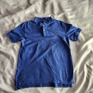 Polo Ralph Lauren Polo Shirt Classic Fit Short Sleeve Kids Size L - Picture 1 of 5