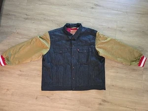 Größe: 4XL Neu Vintage Levis x San Francisco 49ers Satin Jeansjacke NFL Herren - Bild 1 von 7