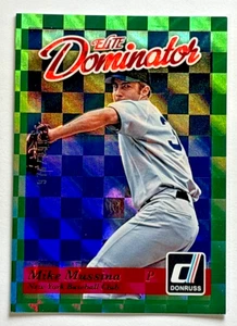 Mike Mussina 2014 Donruss Elite Dominator Inserto #'d/999 New York Yankees #24A - Imagen 1 de 3