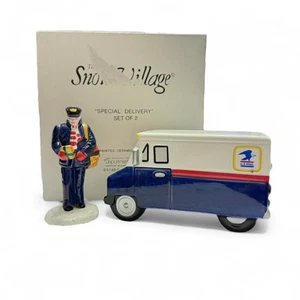 Dept 56 Snow Village SPECIAL DELIVERY Mail Truck Excellent Cond Orig Box 51489 - Picture 1 of 2