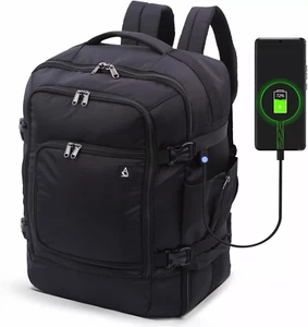 Large Backpack Breathable Padded 15.6in Laptop School Work Business Rucksack Bag - Picture 1 of 5