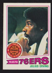 1977 1978 TOPPS BASKETBALL #100 JULIUS ERVING "DR J" NMMT *B * ** KOSTENLOSER VERSAND ** - Bild 1 von 1