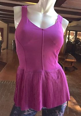 NWT WOMENS LULULEMON CITY TANK TOP Ultra Violet Size 8 MSRP $64 yoga coolmax - Image 1 of 4