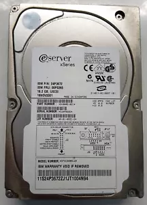 IBM 06P5365 24P3672 ST318305LW 18.2GB 10K 8MB Uscsi U160 3.5'' Eserver Xseries - Picture 1 of 1