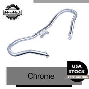 Chrome Chopped Engine Guard Fits for 2014+ Harley Touring Models - Foto 1 di 7