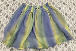 Gymboree EUC Multicolor PASTEL STRIPED FAIRY DANCE LINED DRESS SKIRT 9 Years