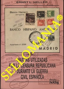MARCAS CENSURA REPUBLICANA GUERRA CIVIL ESPAÑOLA 1936 1939 CATALOGO ERNST HELLER - Imagen 1 de 3