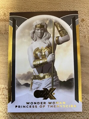 2019 WonderCon Cryptozoic Wonder Woman Statue Promo CZX AW1 Card - Image 1 of 2