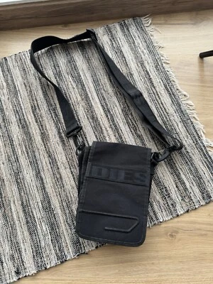 Bolsa Diesel Vintage ombros crosboddy Y2K Messenger Y2K Preta tamanho único - Imagem 1 de 4