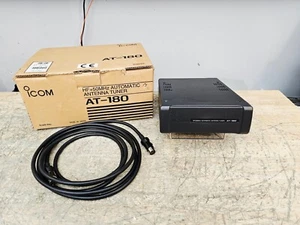 Icom AT-180 Automatic Antenna Tuner w/ Cable C MY OTHER HAM RADIO 7000 706 718 - Zdjęcie 1 z 8