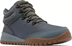 NIB COLUMBIA 2100881-054 MEN'S FAIRBANKS MID WATERPROOF GRAPHITE/DELTA BOOT - Picture 1 of 6