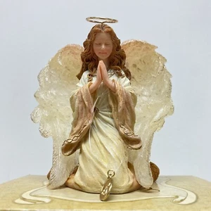 Ángel de Oración Ángeles Encantadores Boyds Glorianna Primera Edición Dije Dorado NUEVO - Imagen 1 de 12