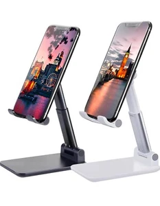 2 Soportes para teléfono celular, altura de ángulo ajustable para escritorio. - Picture 1 of 8