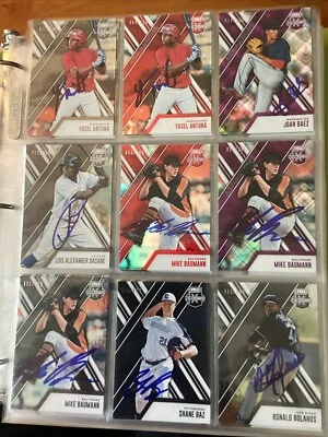 2017 PANINI ELITE EXTRA SIGNED AUTOGRAPHED CARDS - Image 1 of 4
