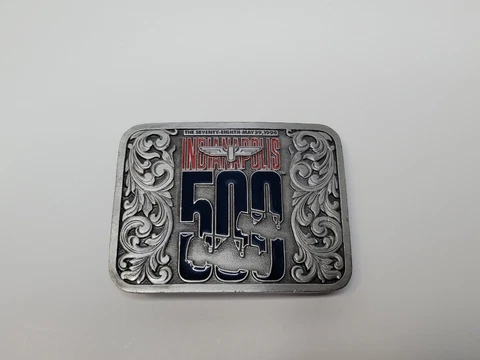 1994 Indianapolis 500 Ford Mustang  Limited Edition 95 - 500 Event Belt Buckle Cover