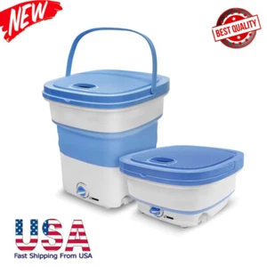 Mini Washing Machine 4.41 Lbs Lightweight Foldable Portable Camping Apartments - Picture 1 of 11