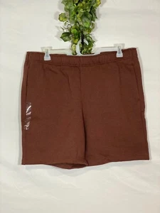 Men's VRST 8" Classic Fleece Short Brown - Picture 1 of 4