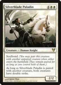 Silverblade Paladin (AVR) Avacyn Restored - LP - Picture 1 of 1