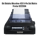 OKI MICROLINE 420 9-Pin Dot Matrix Printer - ML420 D22200A - BLACK | Power Cable