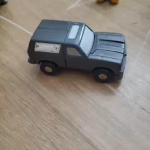 1984 Bandai Vintage GoBots MRT-41 Scratch Transformer Toy Gray SUV Bronco - Picture 1 of 7