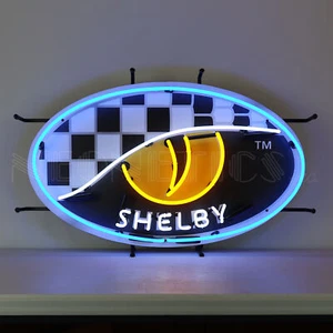 Neonetics 5SHEYE Shelby Series Neon Sign One Snake Eye Car Garage Neon Light - Picture 1 of 1