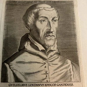 WILLEM LINDANUS CURCHMAN und flämischer Theologe, Bischof von Gent.Belgien - Bild 1 von 8