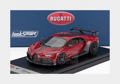 1:43 LOOKSMART Bugatti Chiron Pur Sport #16 2020 Italian Red LS520C MMC - Image 1 of 2