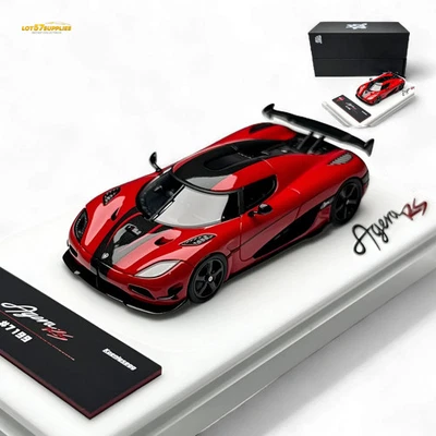 Guo Ji Agera RS - Red (Chilli Red) 1:64 - Image 1 of 4