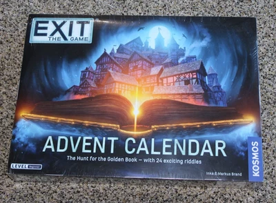 NEW Exit The Game Advent Calendar Kosmos 24 Exciting Riddles Hunt for Golden - Image 1 of 4