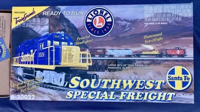 Lionel Southwest Freight Set 6-30022 New In Box O Gauge Train Set - Image 1 of 2