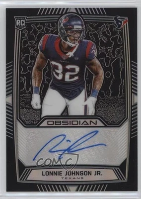 2019 Panini Obsidian Rookie Auto /150 Lonnie Johnson Jr #RA-LJJ Auto RC - Image 1 of 2