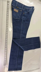 VINTAGE Wrangler Jeans 29x31 Blue Cowboy Cut Western Rodeo Workwear 936DEN - Picture 1 of 12