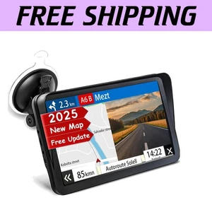 Advanced Truck GPS Navigator with Voice Turn-by-Turn Guidance & Lane Assist - Picture 1 of 9