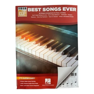Hal Leonard Super Easy Songbook: Best Songs Ever – 60 Piano Arrangements - Picture 1 of 10