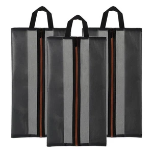 3pcs Shoe Bags XXL Durable Waterproof Portable Storage Organizer with Zipper - Picture 1 of 7