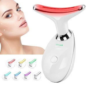 Red-Light-Therapy-for-Face and Neck, Face 𝖲 culpting Wand with 7 Color, Anti... - Bild 1 von 7