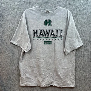 Vintage University Of Hawaii Warriors Shirt XL Vintage Y2K Adidas Basketball Tee * - Bild 1 von 9