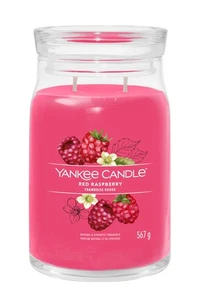 Yankee Candle Duftkerze im Glas (groß) RED RASPBERRY - Signature Kerze - Bild 1 von 5